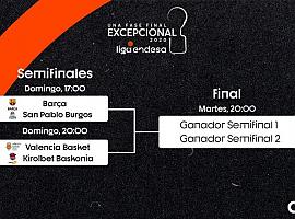 Definidas las semifinales de la Liga Endesa