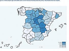 Asturias tiene una de las menores tasas de contagio de COVID19 de España