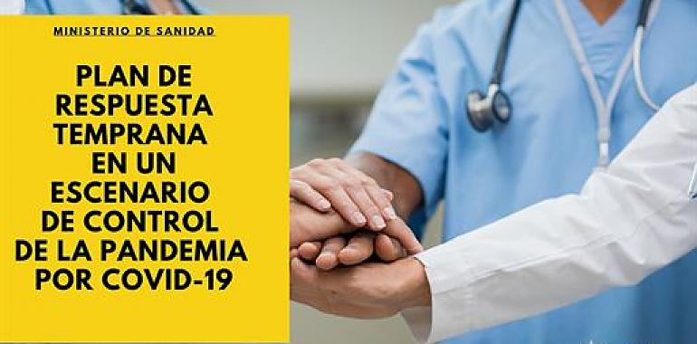 Sanidad presenta el "Plan de respuesta temprana a una nueva oleada del COVID19