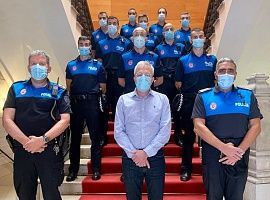 Nuevos auxiliares de Policía Local en Gijón