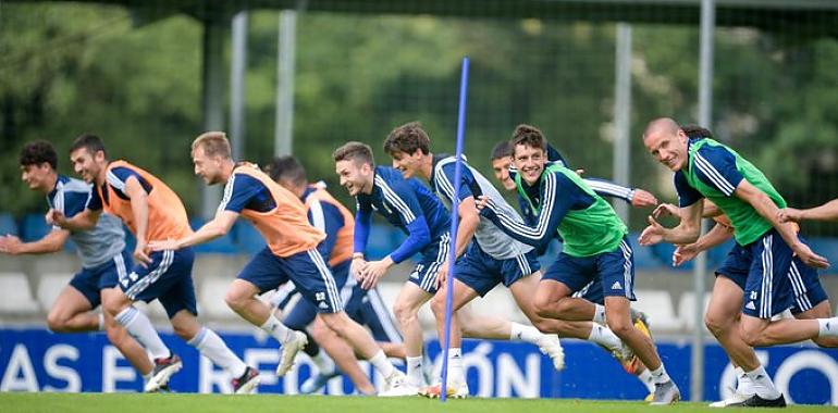 Intensa preparación del Oviedo para el encuentro con el Elche