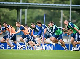 Intensa preparación del Oviedo para el encuentro con el Elche