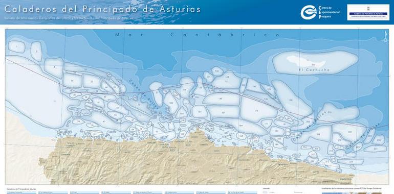 Agroganadería y Recursos Autóctonos edita el mapa de caladeros del Principado