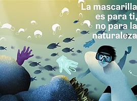 "La mascarilla es para ti, no para la naturaleza"