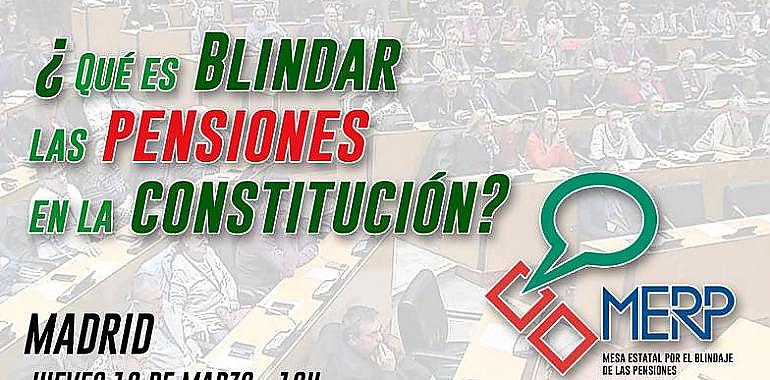 Defensa del Sistema Público de Pensiones abre recogida de firmas mañana en Mieres