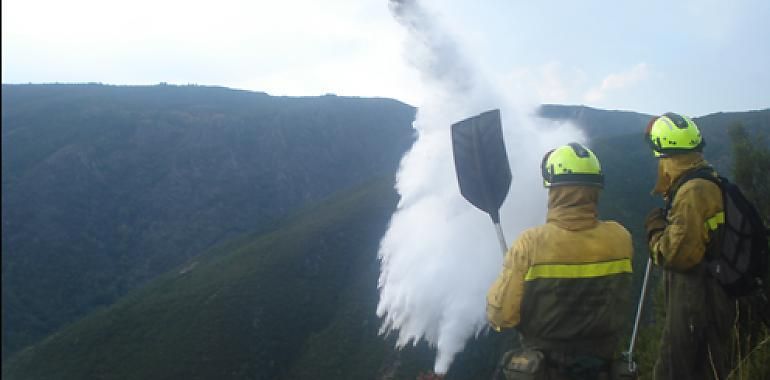 Controlados diez incendios forestales en España, dos de ellos en Asturias