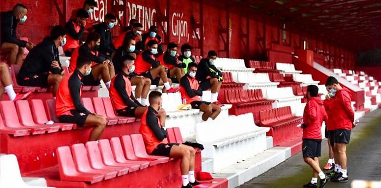 El Sporting comienza la pretemporada con 41 jugadores