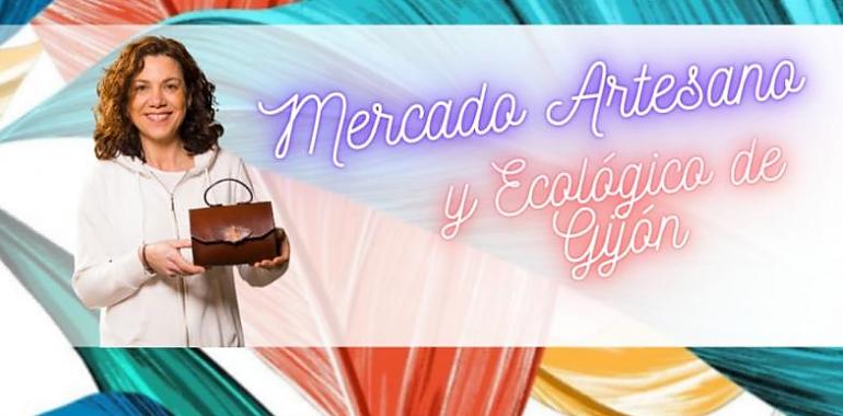 Mercado Artesano y Ecológico de Gijón los días 15 y 16 de agosto