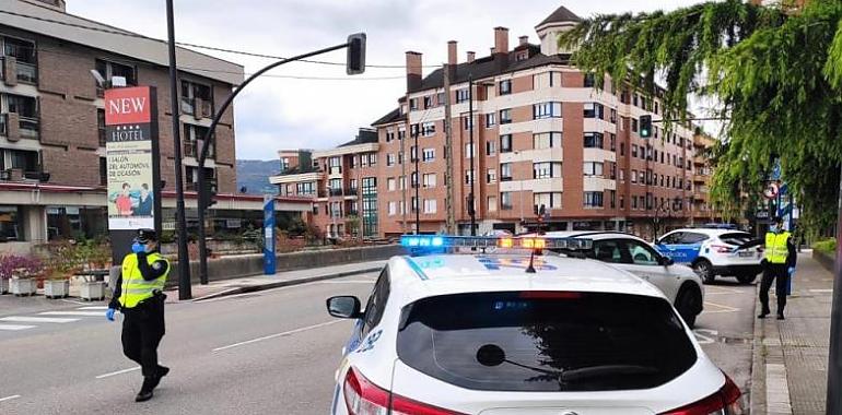 Chequeo preventivo con PCR a 210 policías locales de Oviedo tras un contagio 