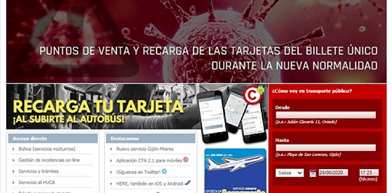 Asturias recupera servicios del transporte de viajeros por carretera desde el martes 1 S