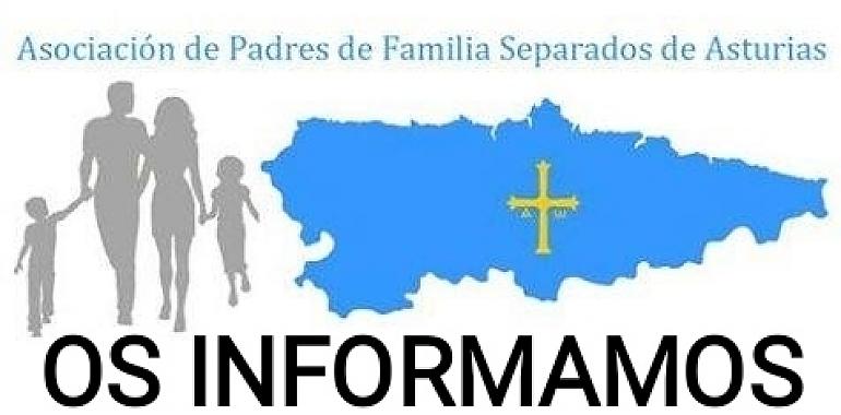 Padres de Familia Separados de Asturias pide aclarar el protocolo de custodia durante la pandemia