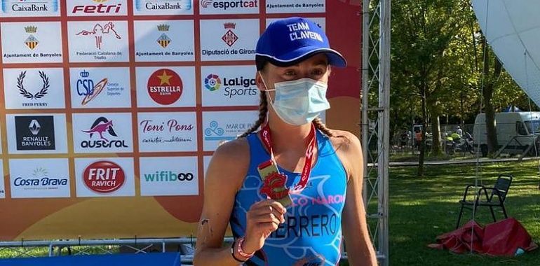  Paula Herrero, campeona de España de Triatlón élite distancia olímpica en Banyoles