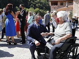 Actos en Covadonga con motivo del Día de Asturias