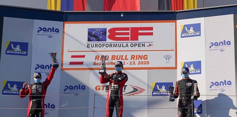 Yifei Ye dominates in Austria for his and CryptoTowers fourth Euroformula win