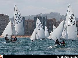 Última jornada del Trofeo de Verano de  Vela Ligera en Gijón