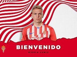 El extremo Nikola Cumic, nuevo fichaje del Sporting