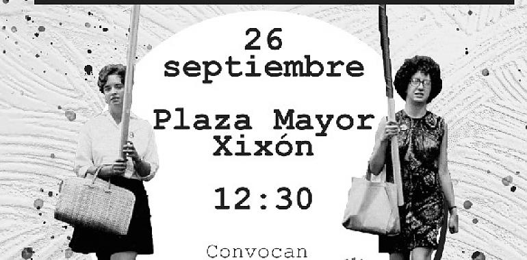 Concentración en Gijón por la abolición de la prostitución