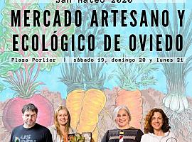 El Mercado Artesano y Ecológico de Oviedo celebra San Mateo
