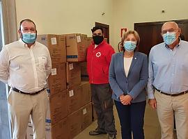 Delegación del Gobierno en Asturias distribuye 326.000 mascarillas entre ayuntamientos y entidades sociales 