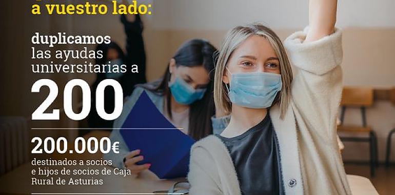 Fundación Caja Rural de Asturias duplica este curso las ayudas universitarias