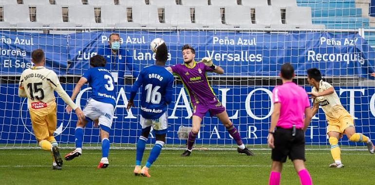Primera derrota de la temporada para el Real Oviedo con 2-0 para el Espanyol