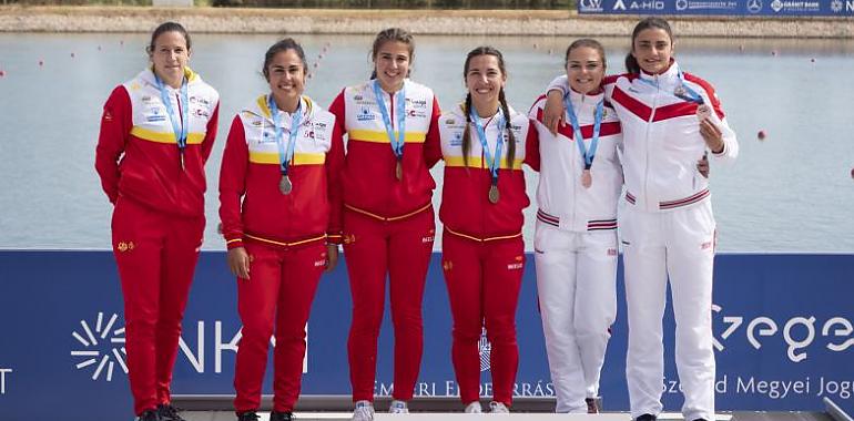La selección española de piragüismo acaba con 10 medallas la Copa del Mundo