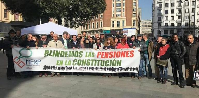 La MERP rechaza las presiones de Europa y llama a blindar las pensiones en la Constitución