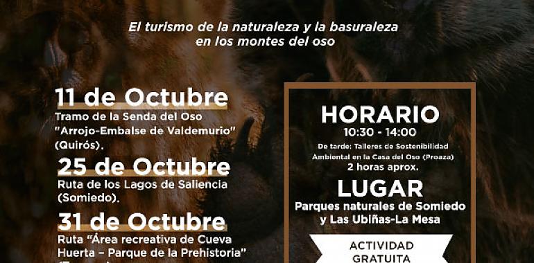 Fundación Oso de Asturias inicia este domingo nuevas rutas para comprender el territorio