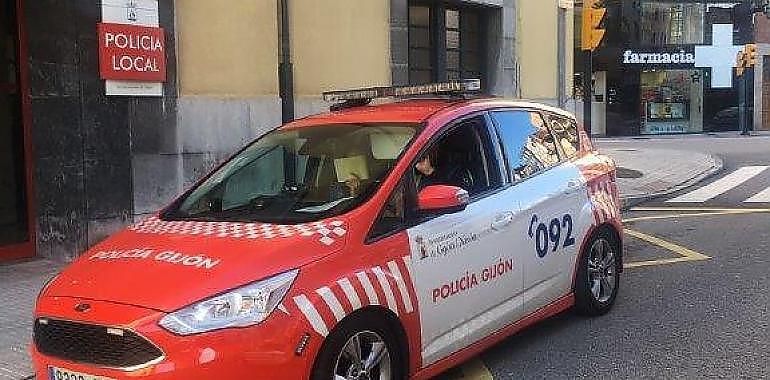 Dos detenidos en Gijón por agredir a otra con una barra de hierro