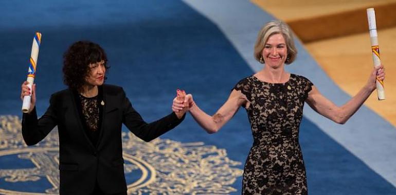 Emmanuelle Charpentier y Jennifer Doudna, Premio Princesa de Asturias de Investigación, Nobel de Química