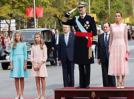 Los Reyes presiden un Día de la Fiesta Nacional marcado por la pandemia de COVID-19