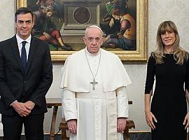 Solidaridad, justicia social y cambio climático en la reunión entre Papa Francisco y Pedro Sánchez