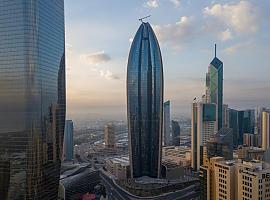 thyssenkrupp Elevator instala sus sorprendentes TWIN en el Banco Nacional de Kuwait