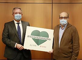 Caja Rural de Asturias suma corazones virtuales en beneficio de Cáritas