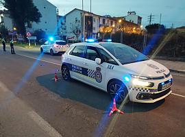 La policía local de Avilés realiza más de diez denuncias por fiestas y botellones