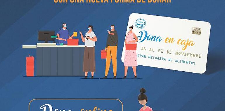 Banco de Alimentos de Asturias lanza una Gran recogida distinta y más necesaria que nunca
