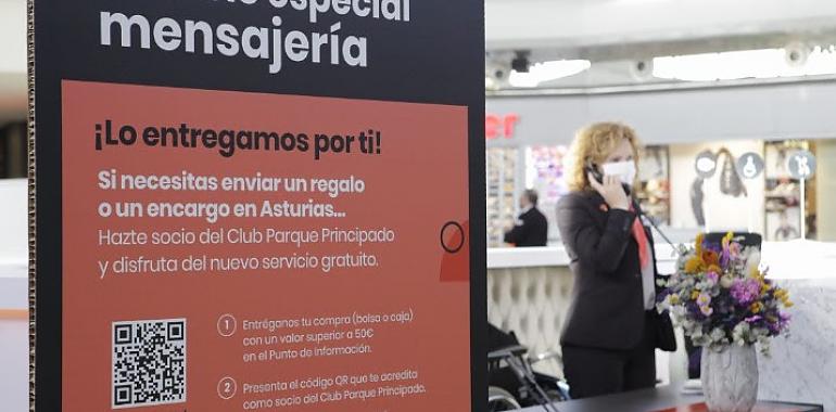 Parque Principado dará mensajería gratuita para sus clientes