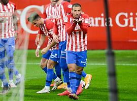 El Sporting ganó por 3-1 al Sabadell 