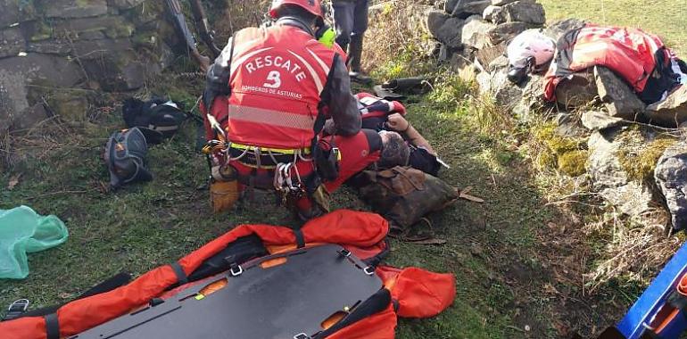 Evuacuado el HUCA un cazador herido en La Felguerosa de Aller