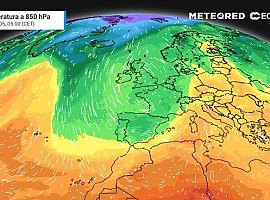 Ambiente variable e inestable debido a una posible borrasca sobre Asturias