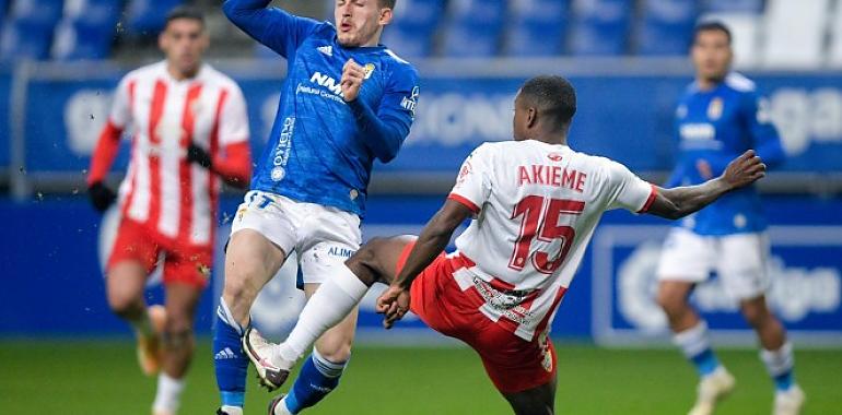 Ziganda defiende el trabajo del Real Oviedo, tras el 1-2 frente al Almería