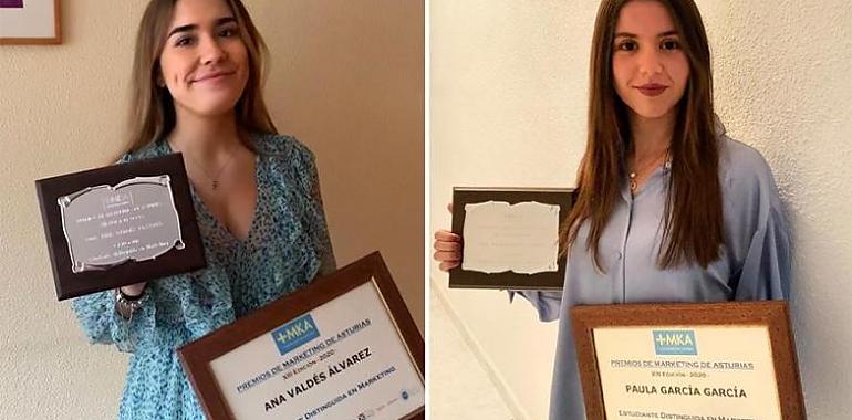 Premio Marketing de Asturias a Ana Valdés Álvarez y Paula García García