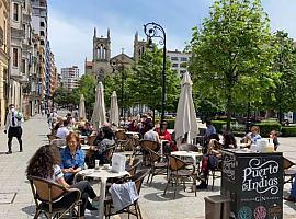 Las terrazas de Gijón podrán incorporar elementos para su uso en invierno y primavera