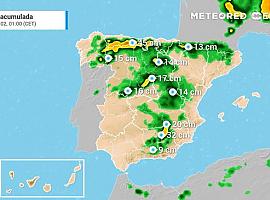 Bella trae hoy lluvia, nieve y bajas temperaturas