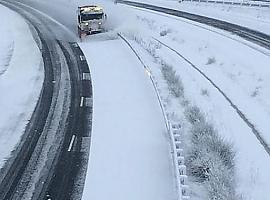 Alerta por nevadas en Asturias hasta el domingo