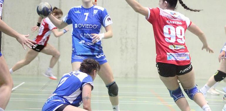 El Oviedo Balonmano Femenino se impone al Balonmano Gijón por 16-32 