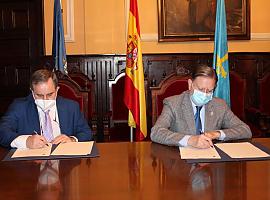 El Ayuntamiento de Oviedo renueva el convenio con el Colegio Oficial de Administradores de Fincas 