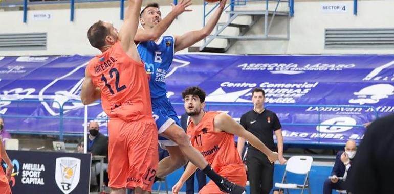 Holgada victoria del Liberbank Oviedo Baloncesto sobre el Melilla