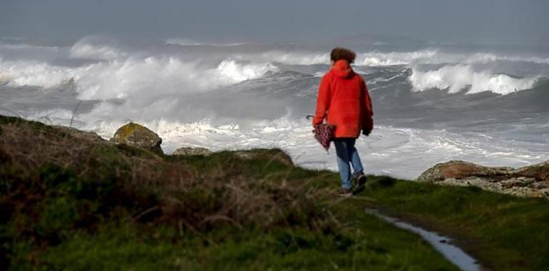 En alerta roja las costas de Asturias, Cantabria, Galicia y País Vasco