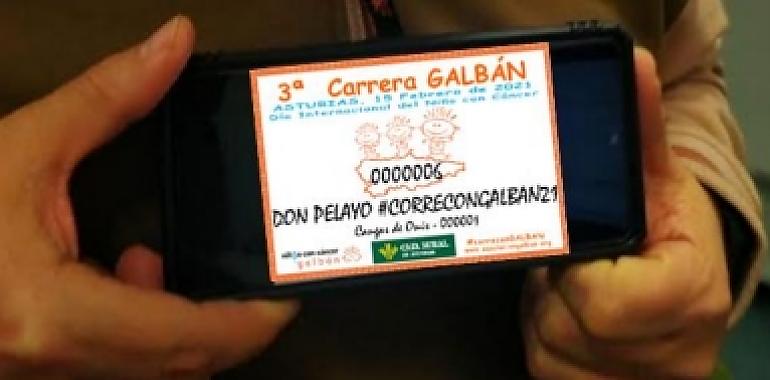 La III Carrera Galbán contra el cáncer infantil será virtual